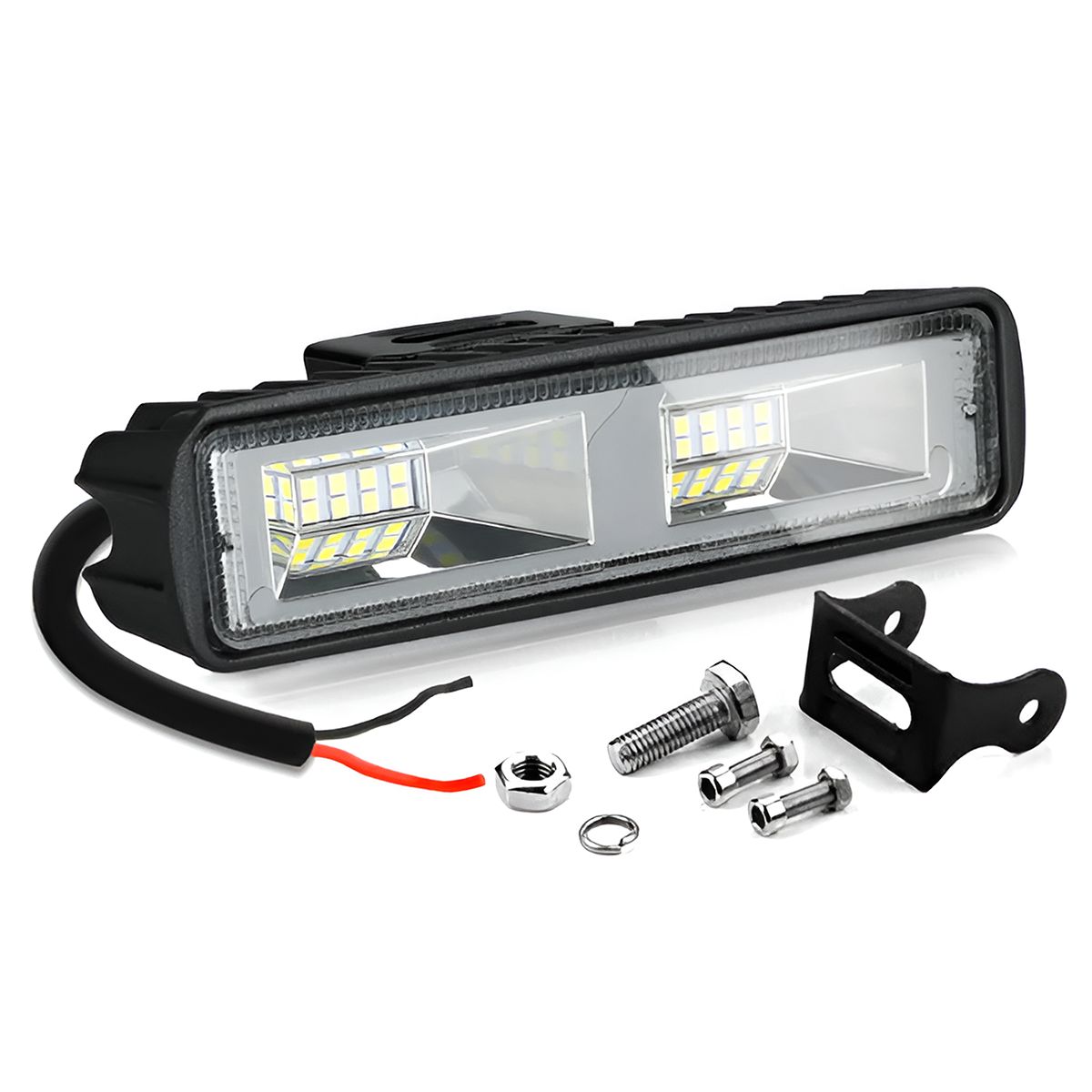 GENERICO - Led Neblinero Espejo 3d luz blanco