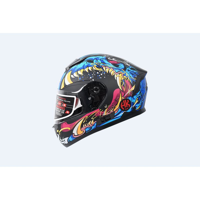 GENERICO - Casco De Moto Integral FF831 RIOT  Certificacion Doble