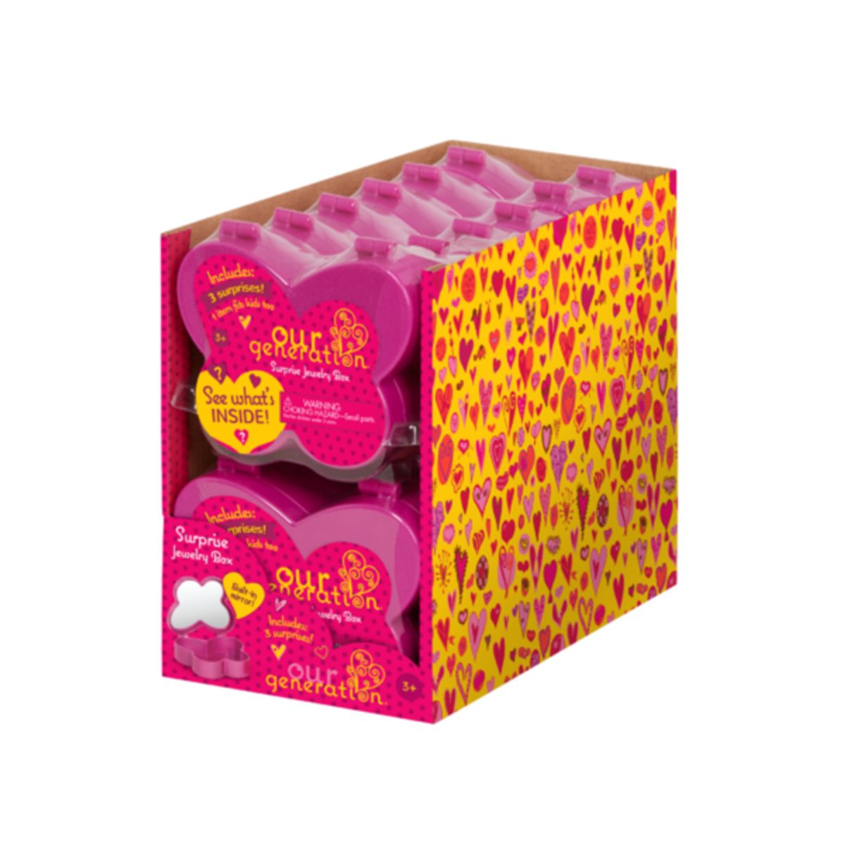OUR GENERATION - Cajita de joyas para muñeca sorpresa aleatoria