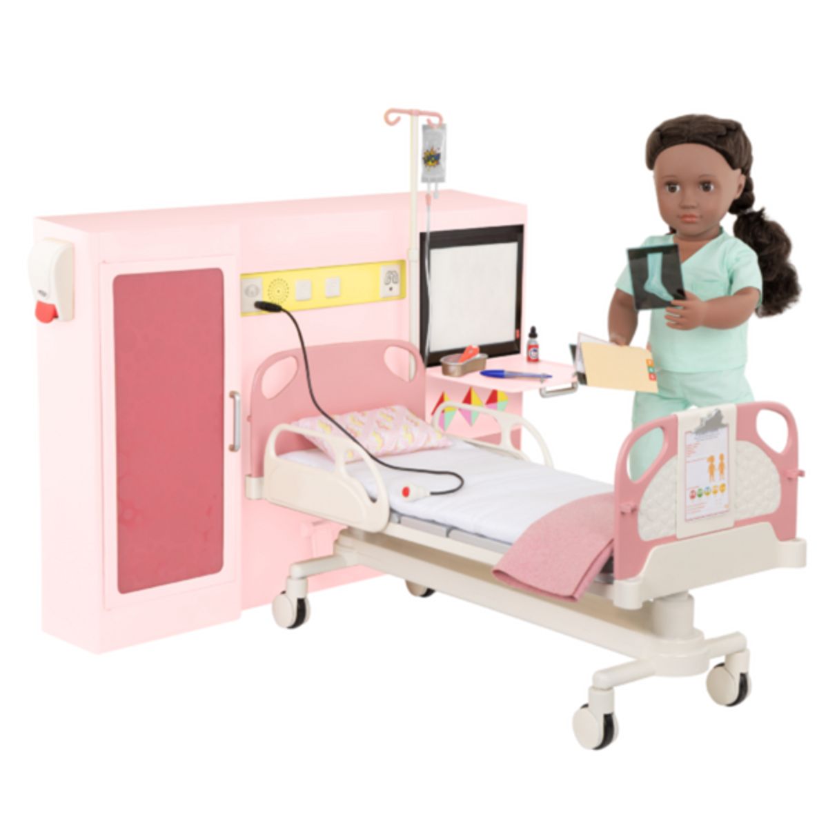 OUR GENERATION - Dormitorio de hospital con accesorios