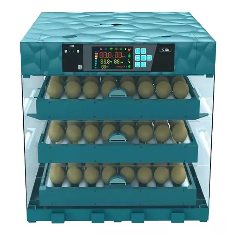 GENERICO - INCUBADORA AUTOMATICA DE 192 HUEVOS 220V