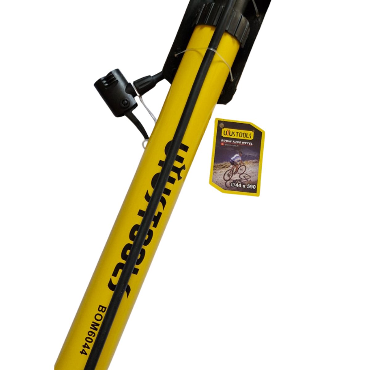 UYUSTOOLS - Inflador para Bicicleta con bomba de aire