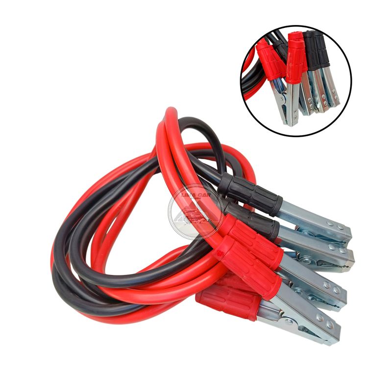 GENERICO - Cable de Bateria Pesado 2000 Amp 4 M Pasacorriente