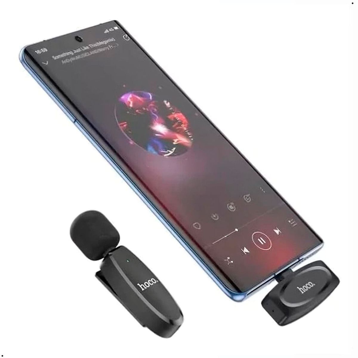 HOCO - Micrófono Hoco L15 Inalámbrico Tipo C Microfono