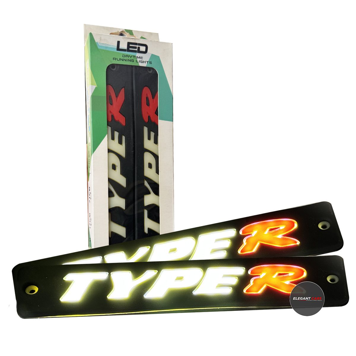 GENERICO - Set Luz Diurna LED TYPR Deportivo  12V