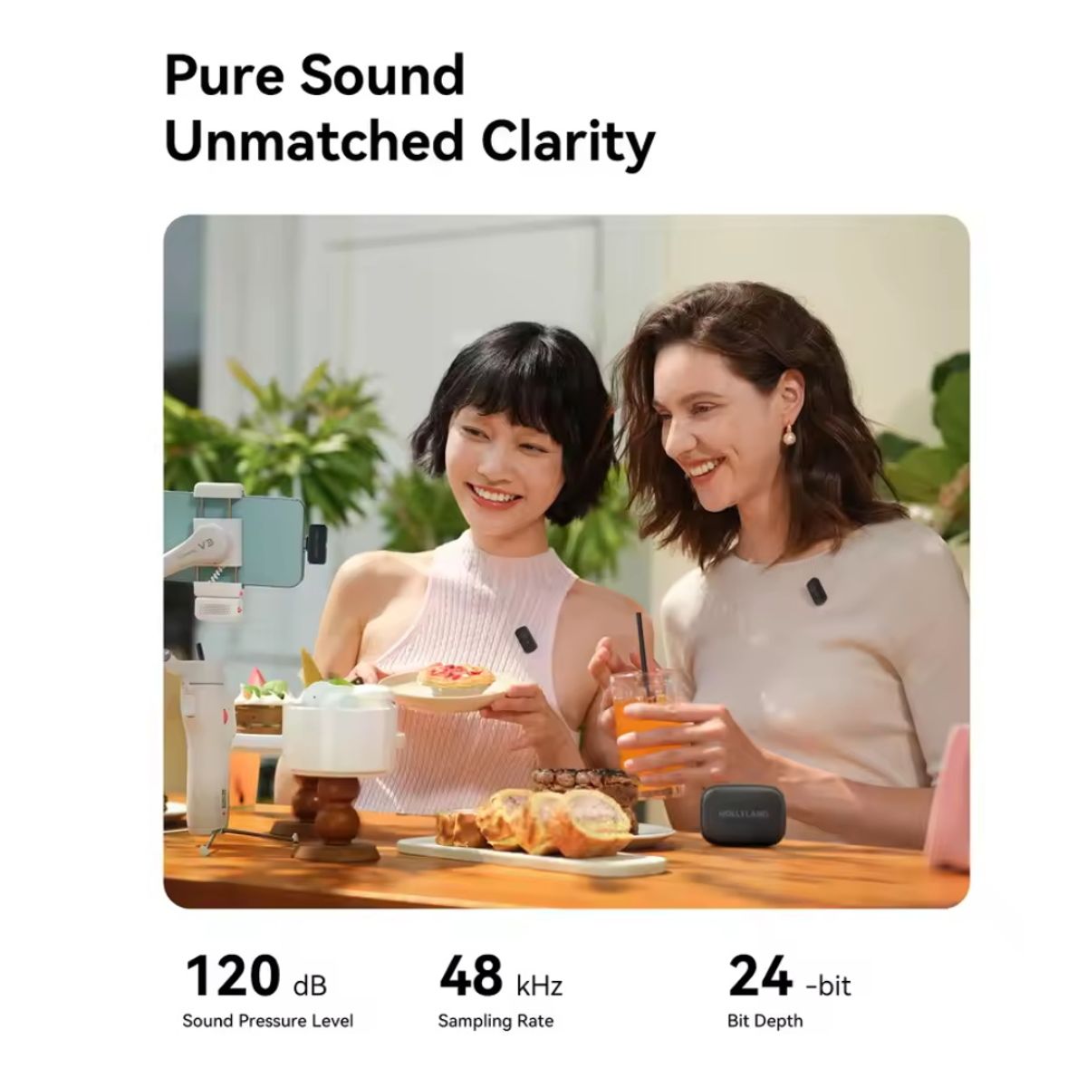 GENERICO - Micrófono Hollyland LARK A1 Combo para iOS y Android