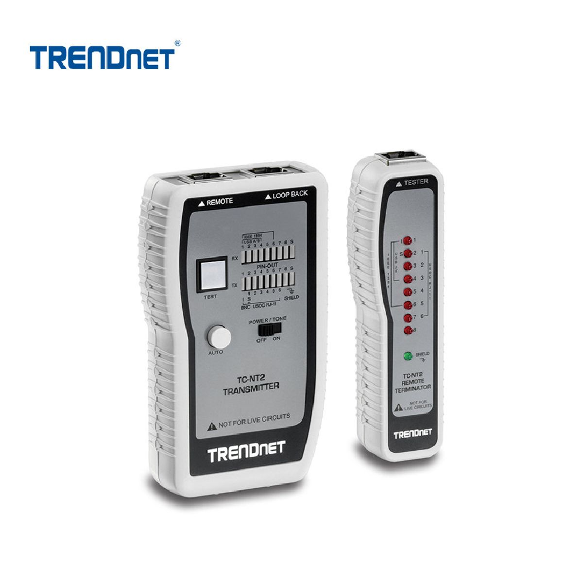 GENERICO - Testeador TRENDnet de cables de Red TC-NT2