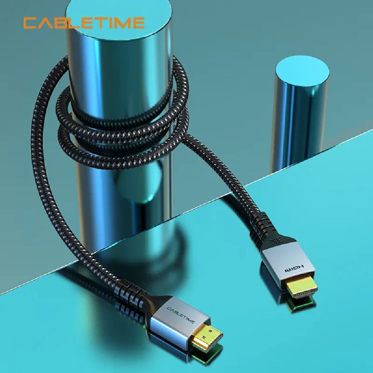 GENERICO - Cable HDMI 2.1 8K Certificcado de 3M  CABLETIME CH11N
