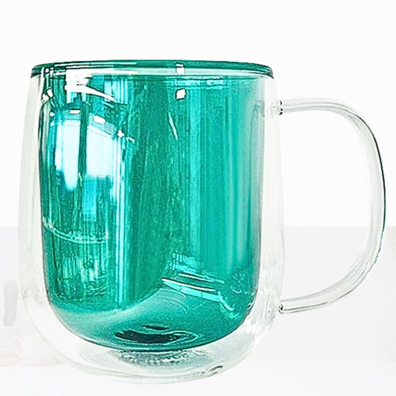 THERMOS - TAZA DE BOROSILICATO 280ML THERMOS® verde