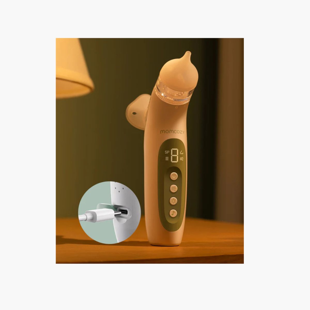 GENERICO - Aspirador nasal eléctrico 2 en 1con spray y succión