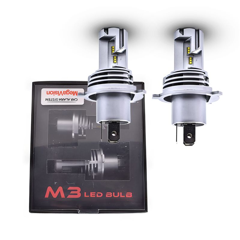 GENERICO - Foco  Led h4 Chip Micro Con ventilador 18000lm