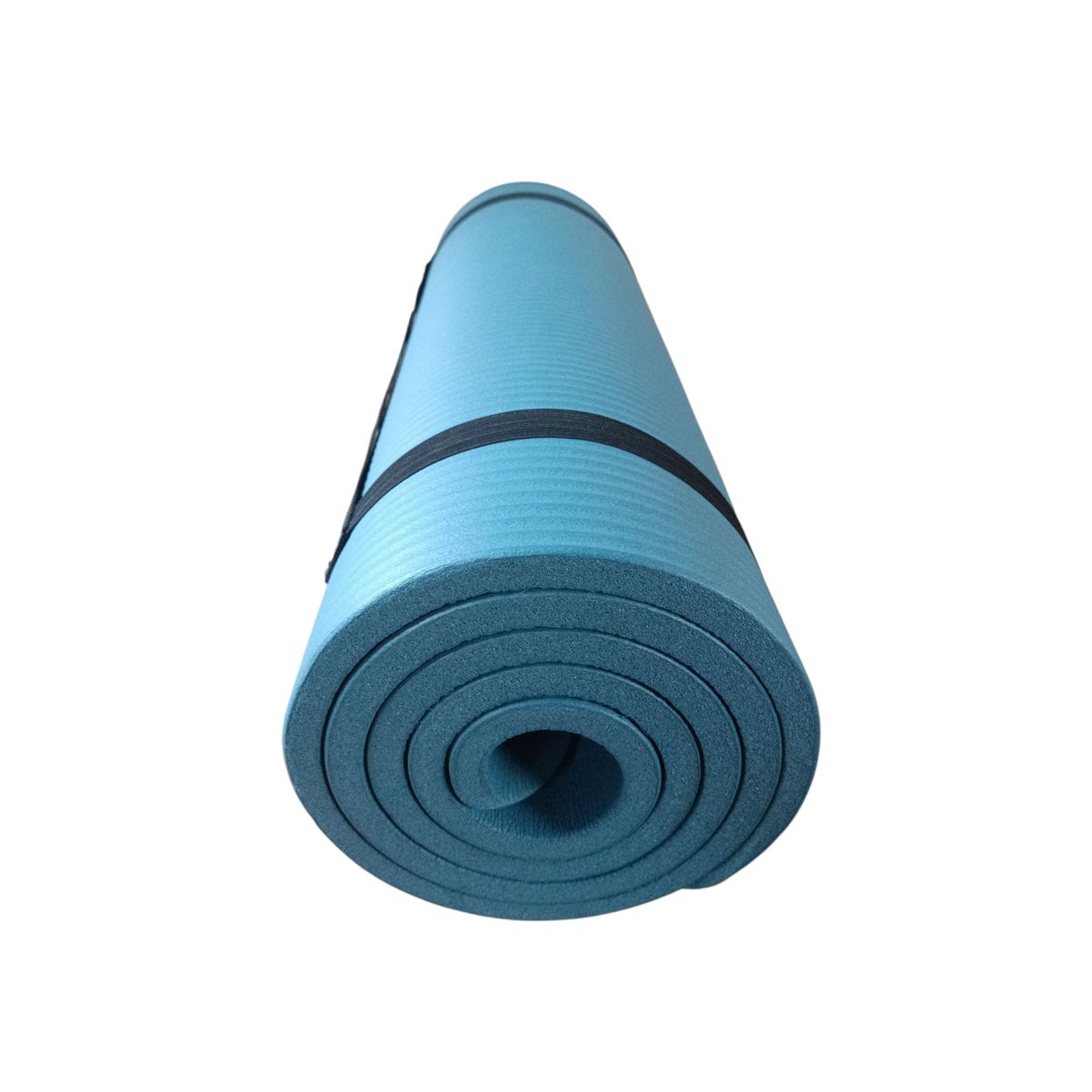 WINNER - Colchoneta Yoga Mat Gruesa 15 mm con Bolso y Sujetador Azul
