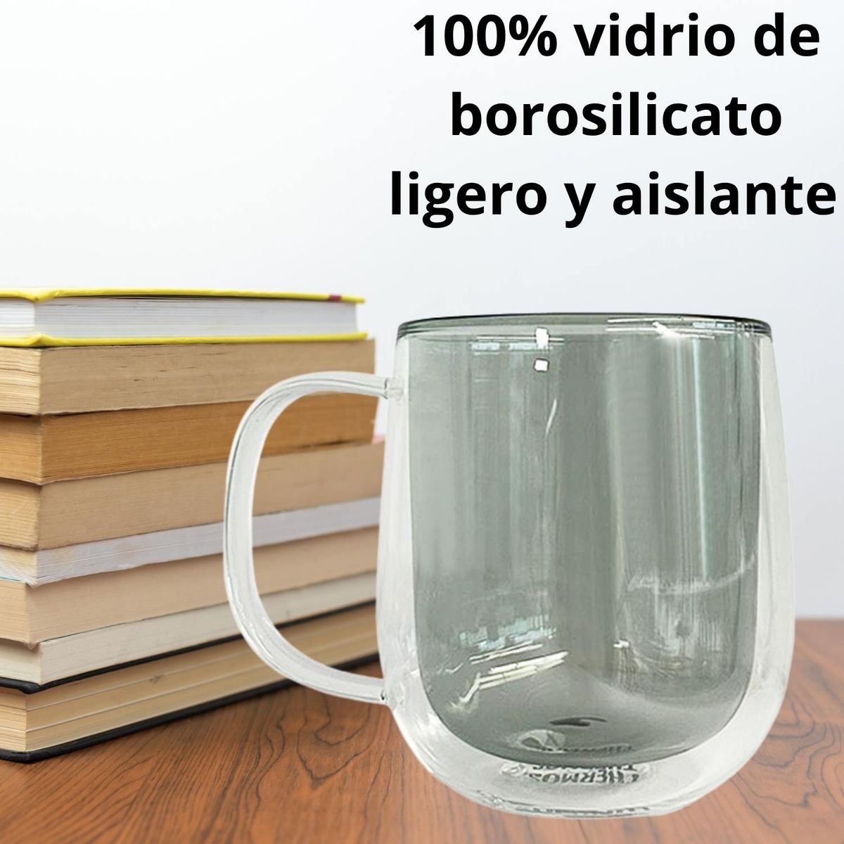 THERMOS - TAZA DE BOROSILICATO 280ML THERMOS® plomo