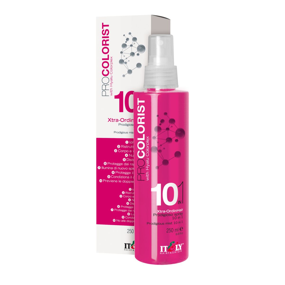 ITELLY - SPRAY 10 EN 1 XTRAORDINHAIR 250ML - ITELY - Montalvo Spa