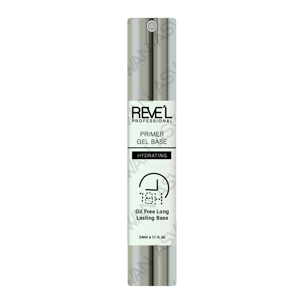 REVE'L PROFESSIONAL - PRIMER GEL BASE HYDRATING 18H 34ML - REVEL