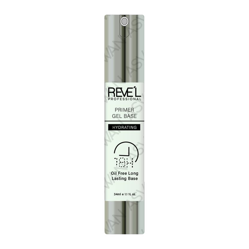 REVE'L PROFESSIONAL - PRIMER GEL BASE HYDRATING 18H 34ML - REVEL