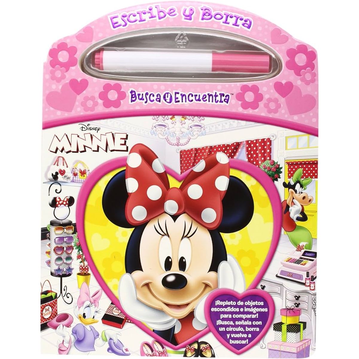 PI KIDS - ESCRIBE Y BORRA BUSCA Y ENCUENTRA MINNIE