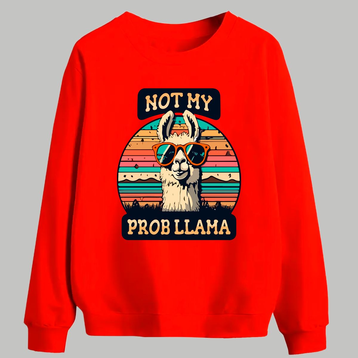 GENERICO - Polera Peru Modelo Not My Prob Llama