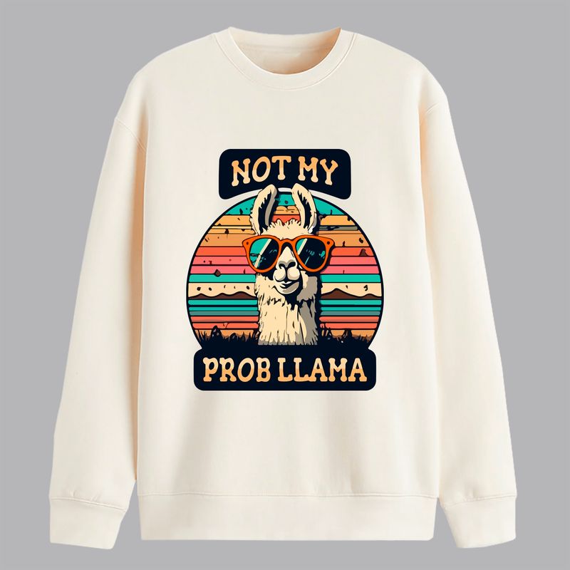 GENERICO - Polera Peru Modelo Not My Prob Llama