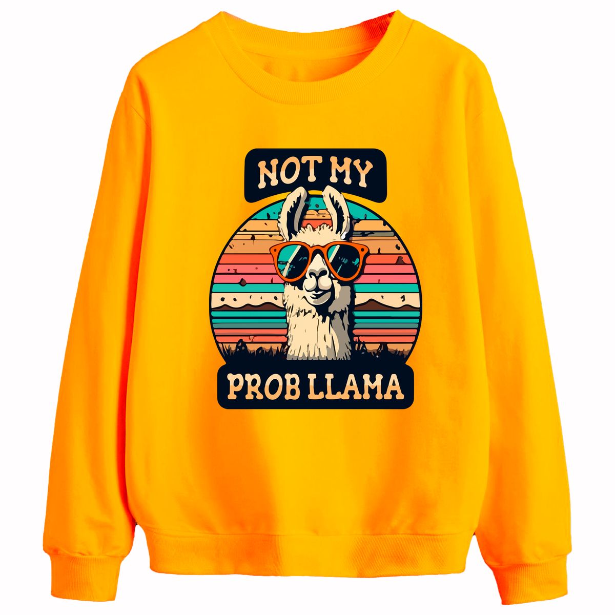 GENERICO - Polera Peru Modelo Not My Prob Llama
