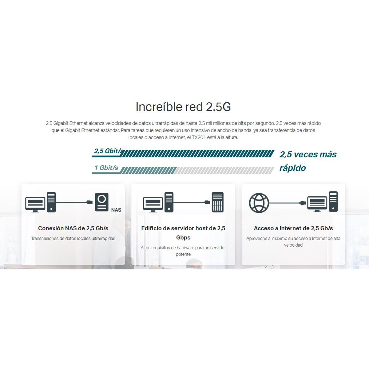 TP LINK - TP-LINK TX201 Adaptador de red PCI Express de 2,5 gigabits