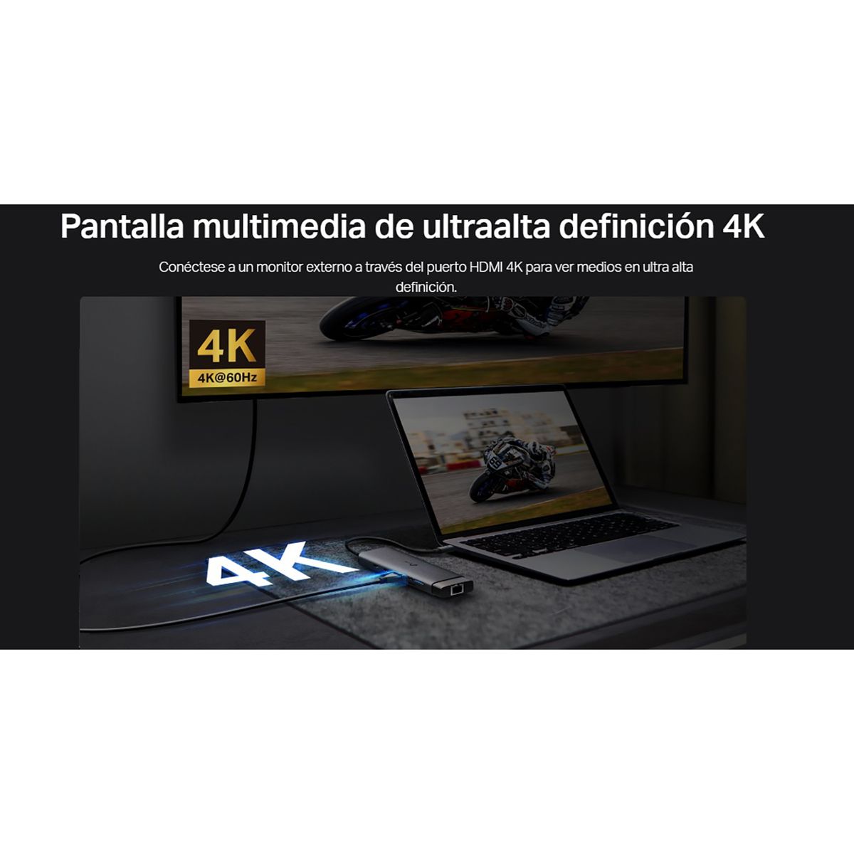 TP LINK - TP-LINK UH9120C Adaptador Hub USB Tipo C 9 puertos en 1