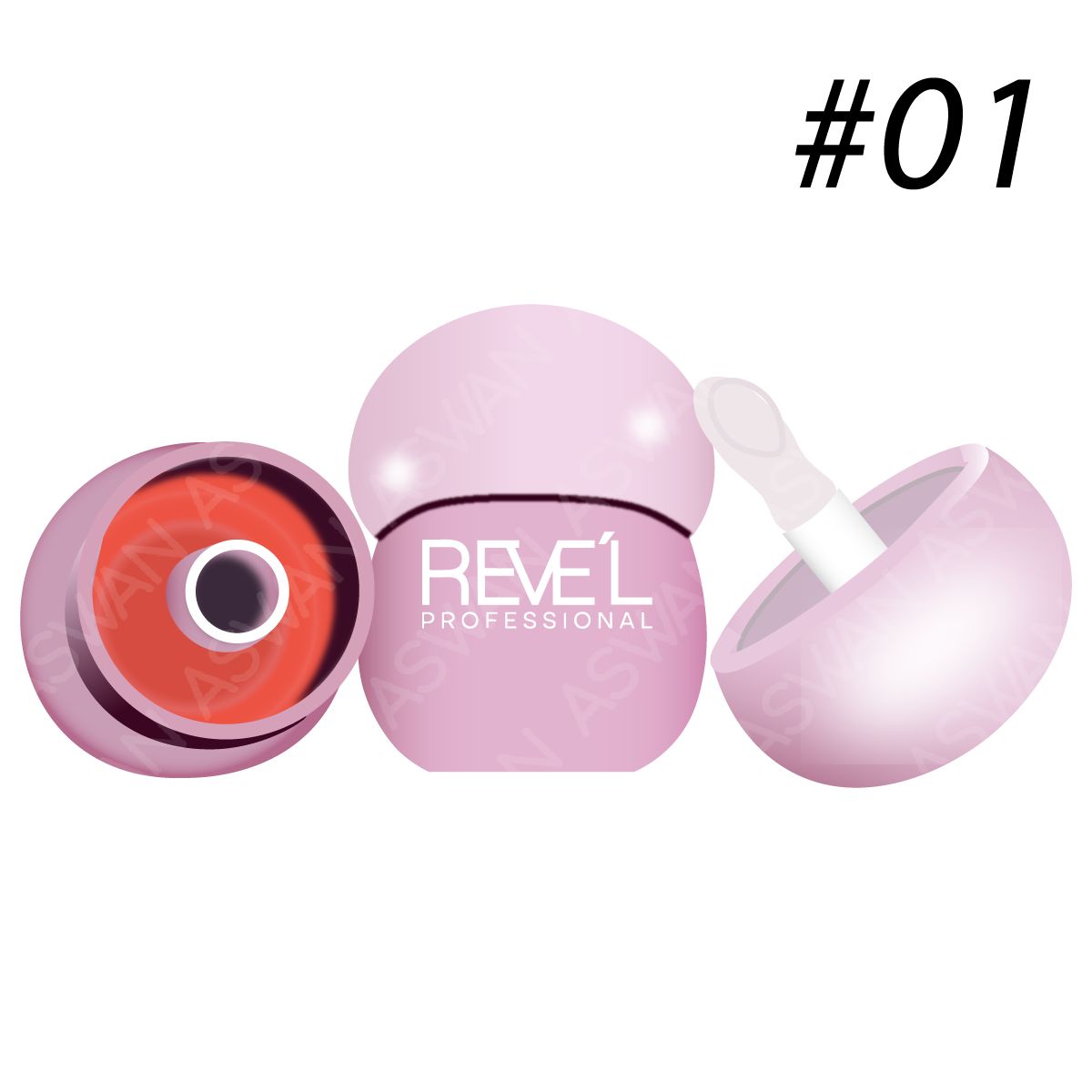 REVE'L PROFESSIONAL - LIP GLOSS JELLY LIPS 01 - REVE´L
