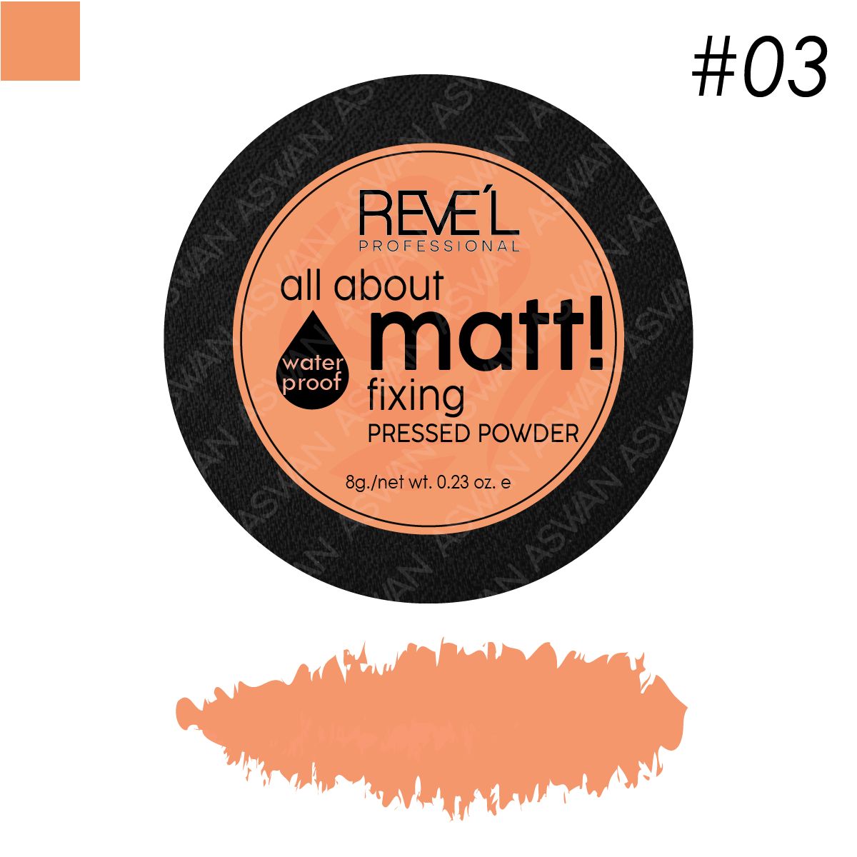 REVE'L PROFESSIONAL - COMPACT POWDER MATT FIXING 03 - REVE´L