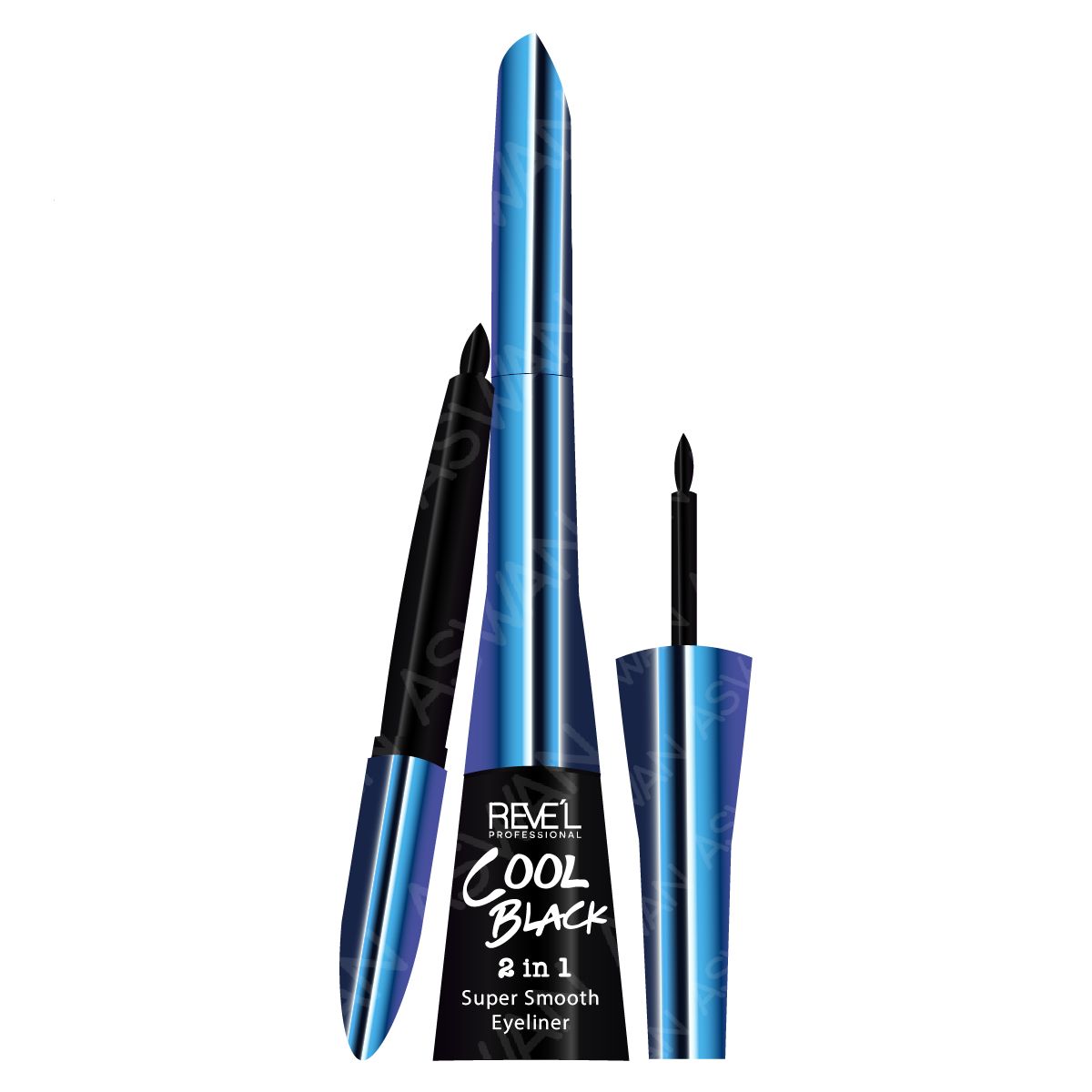 REVE'L PROFESSIONAL - EYELINER LIQUID + PENCIL 2 EN 1 - REVE´L