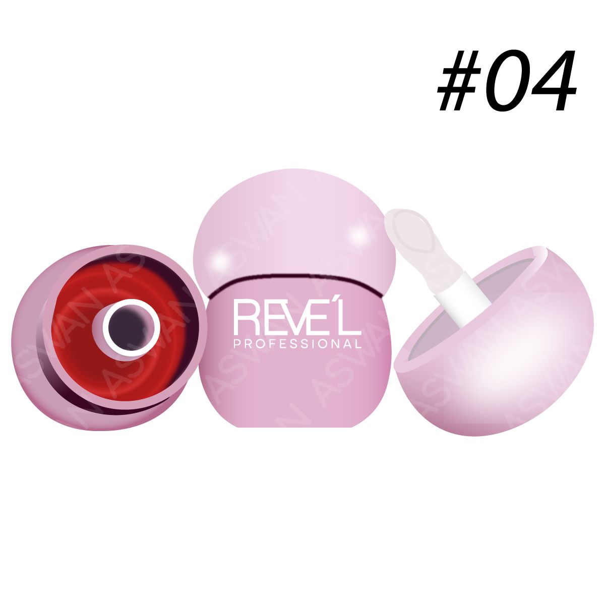 REVE'L PROFESSIONAL - LIP GLOSS JELLY LIPS 04 - REVE´L