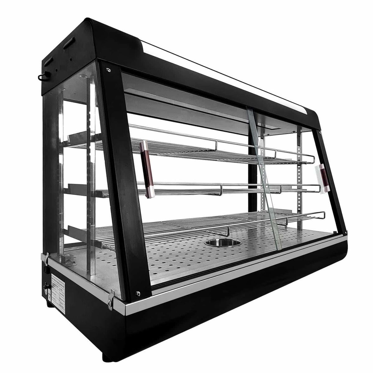 GRONDOY - Vitrina Calentadora 3 Niveles -  Alimentos Calientes