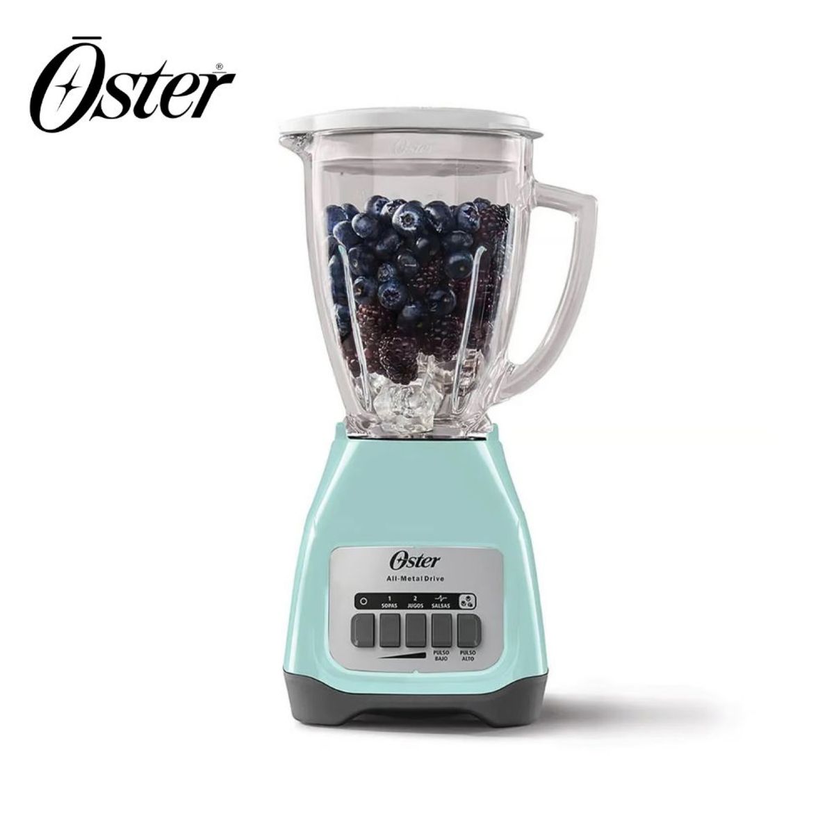 OSTER - Licuadora Oster® 2 velocidades más pulso y vaso de vidrio BLSTKAGVPB