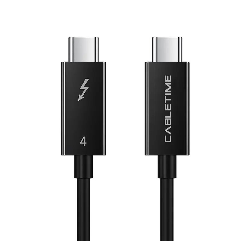 GENERICO - Cable USB-C Thunderbolt 4 de 0.5M CABLETIME CT40E