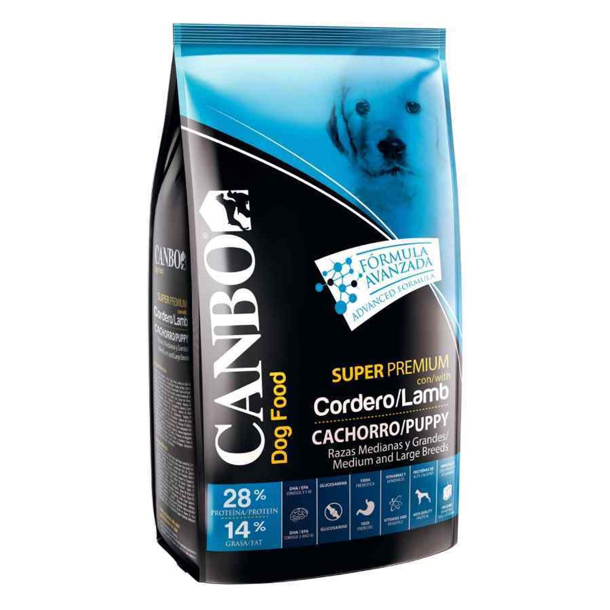 CANBO - Canbo Súper Premium Cachorro Razas Medianas y Grandes 15 Kg