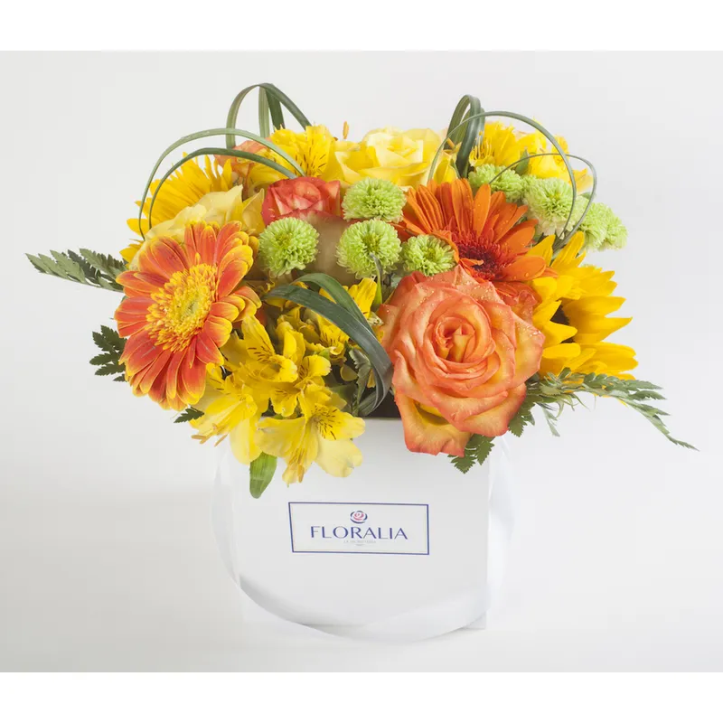 FLORALIA - Arreglo de flores - Mix Silvestre Amarillo - Girasoles
