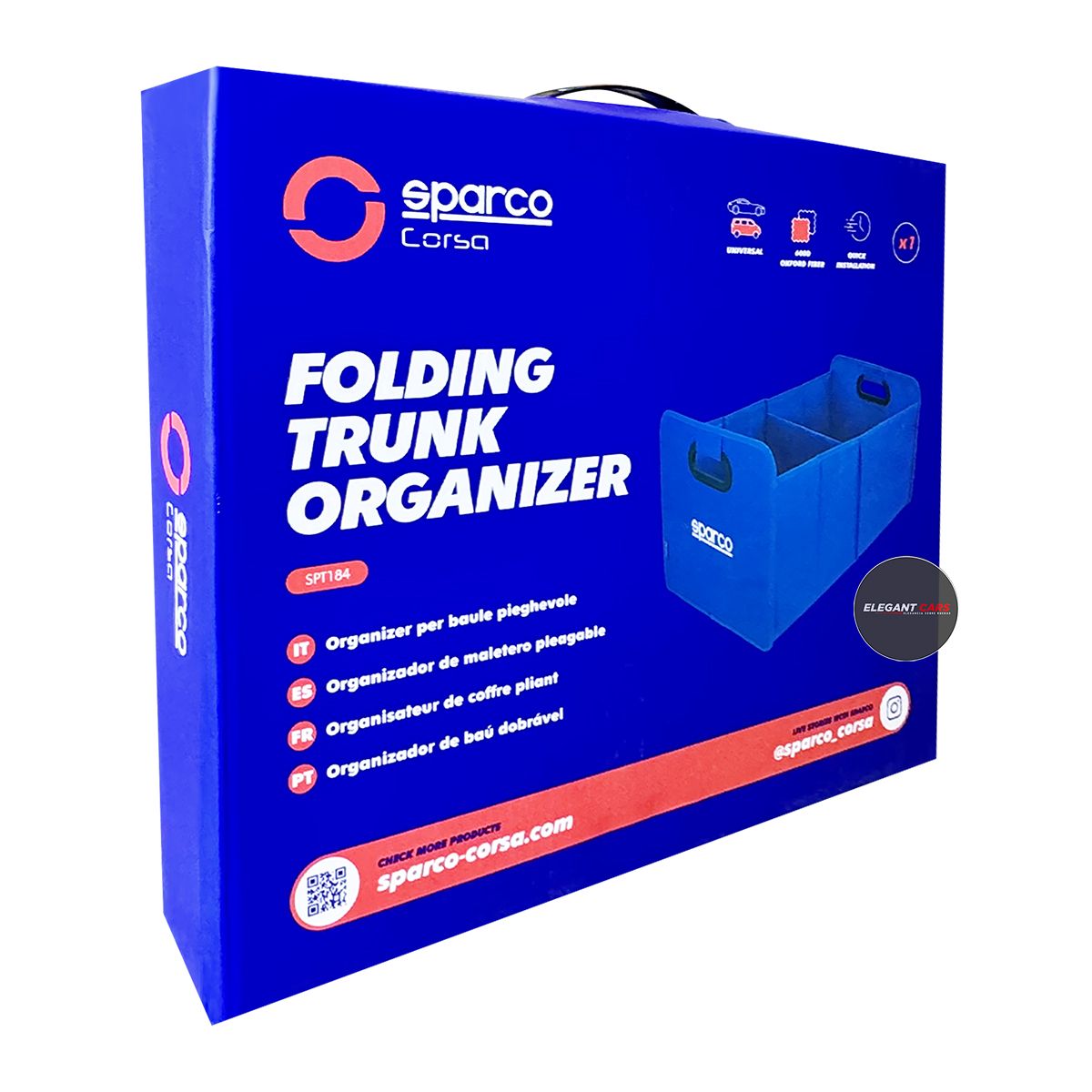 SPARCO - Organizador Sparco para Auto o Camioneta