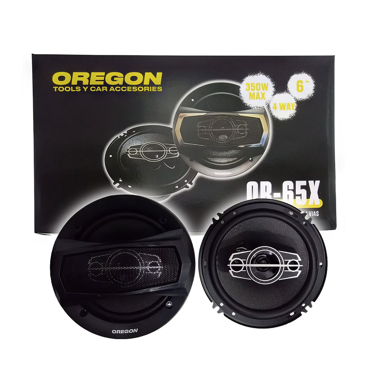 GENERICO - juego de parlantes Oregon 6pulg  OR-65X