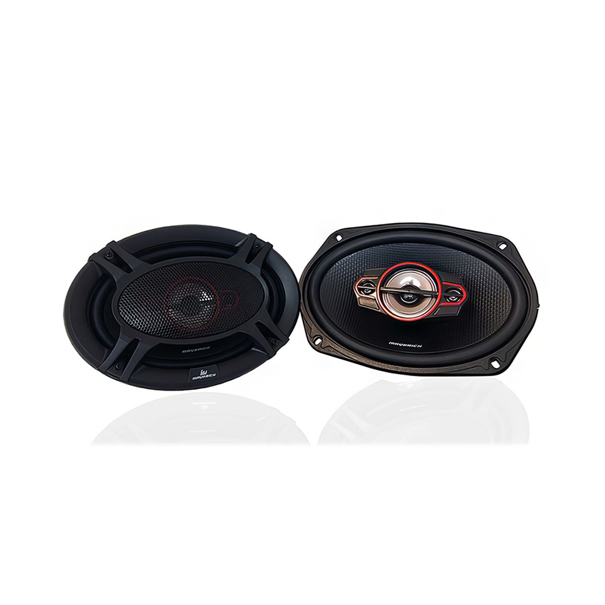 GENERICO - Juego de De Parlantes Coaxiales Maverick 6X9 4 VIAS MAV-10690