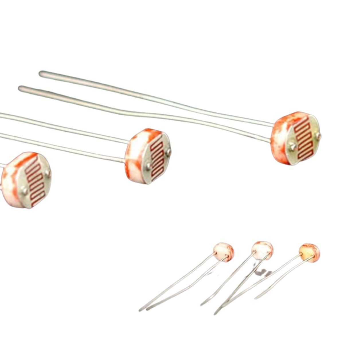 GENERICO - Pack 30 Fotoresistencias LDR GL5528 10–20k Sensor Sensores Luz