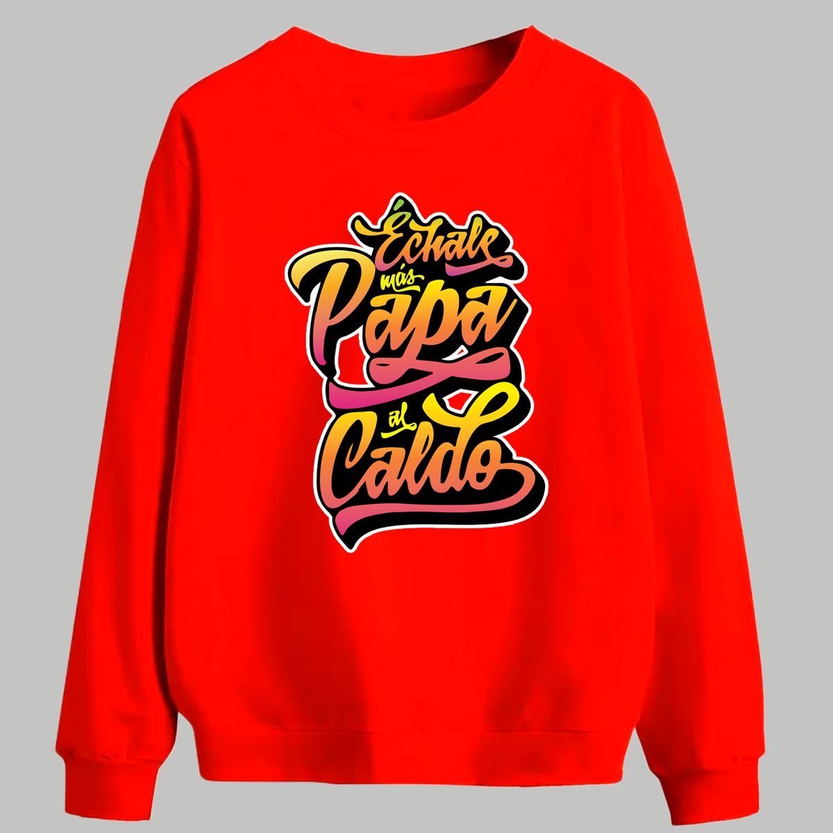 GENERICO - Polera Peru Modelo Echale Mas Papa al Caldo