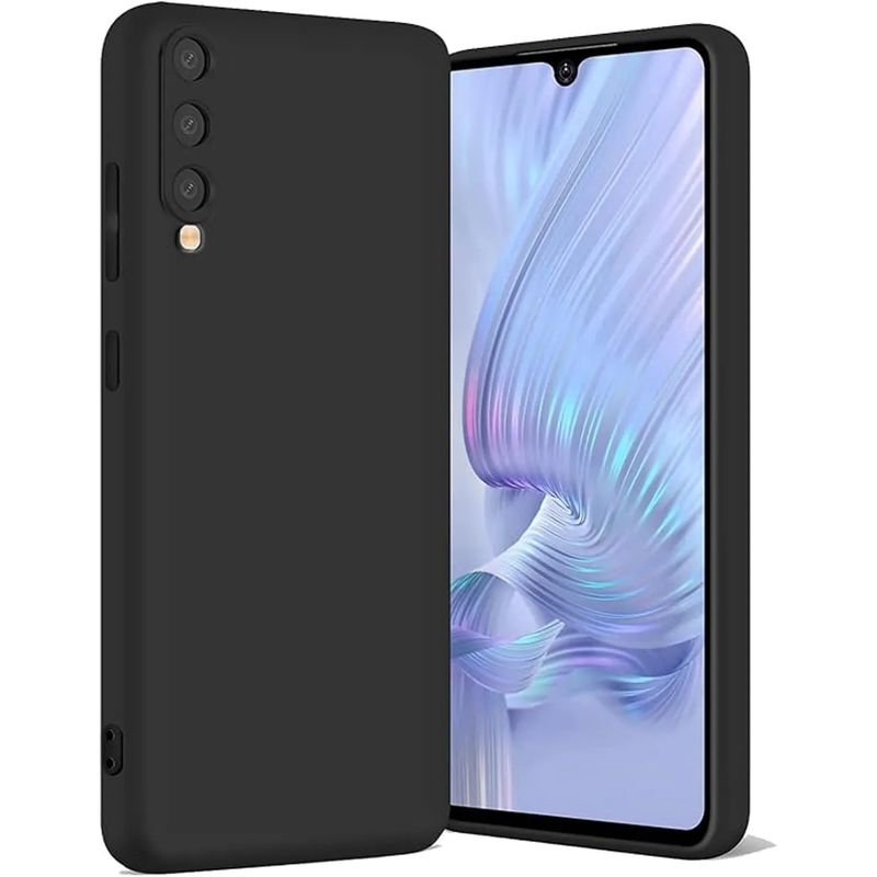 GENERICO - Case Protector para Samsung A70 Silicona Negro