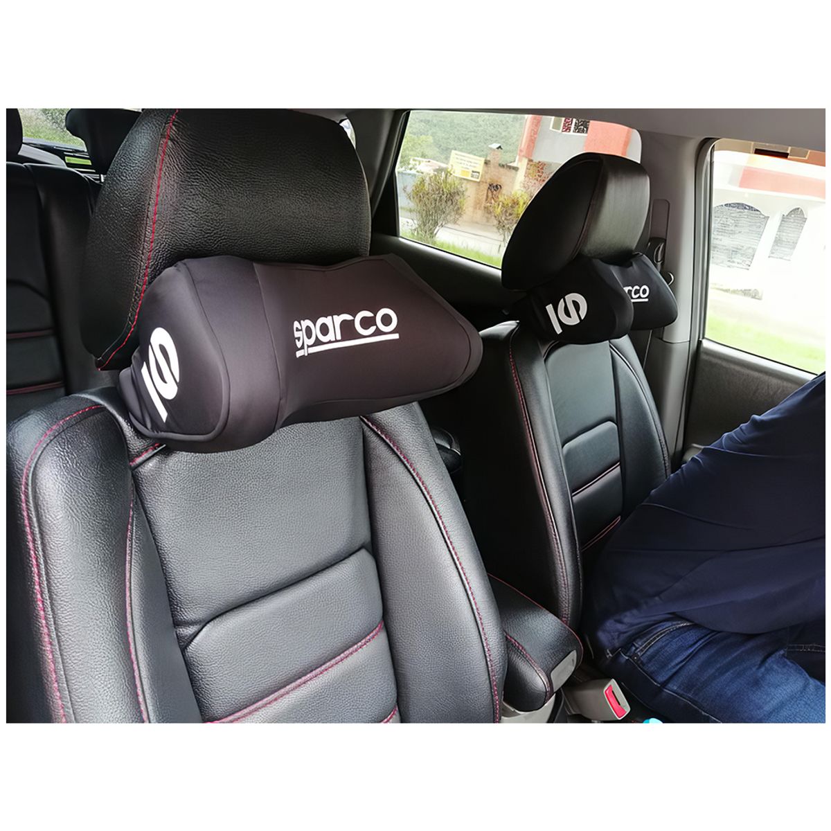 GENERICO - almohadilla sparco reposa cabesas premiun