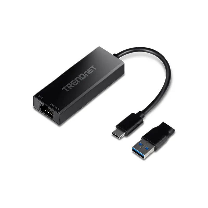 GENERICO - Adaptador de red TRENDnet USB-C 3.1 a RJ45 Gigabit 2.5 TUC ET2G