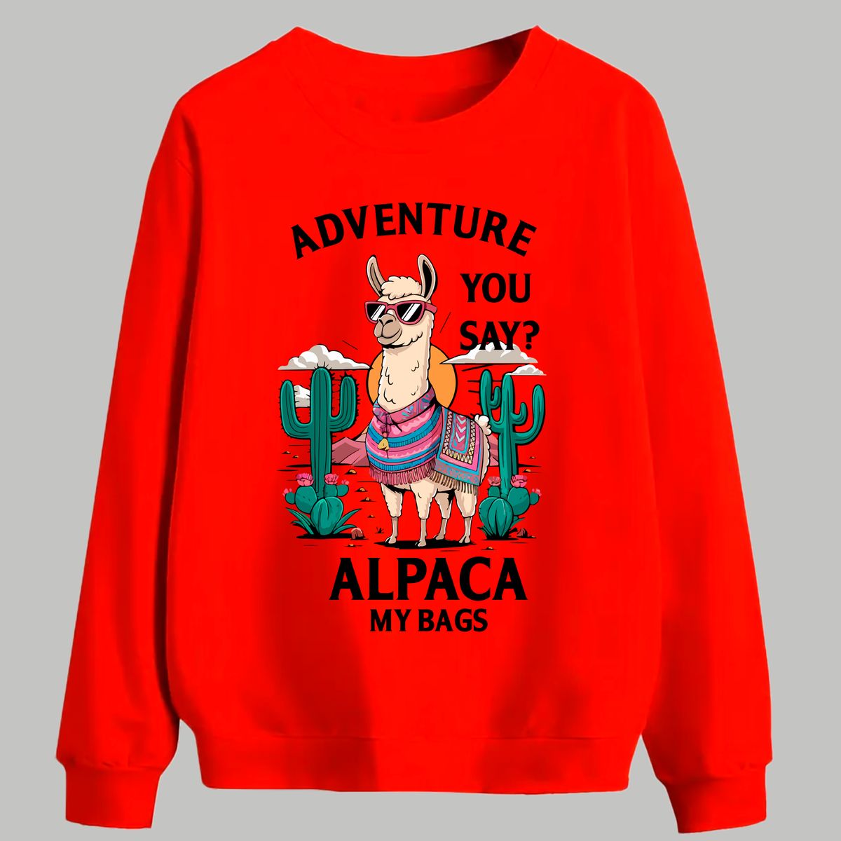 GENERICO - Polera Peru Modelo Adventure You Say Alpaca My Bags