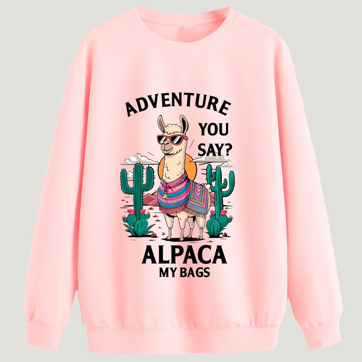 GENERICO - Polera Peru Modelo Adventure You Say Alpaca My Bags