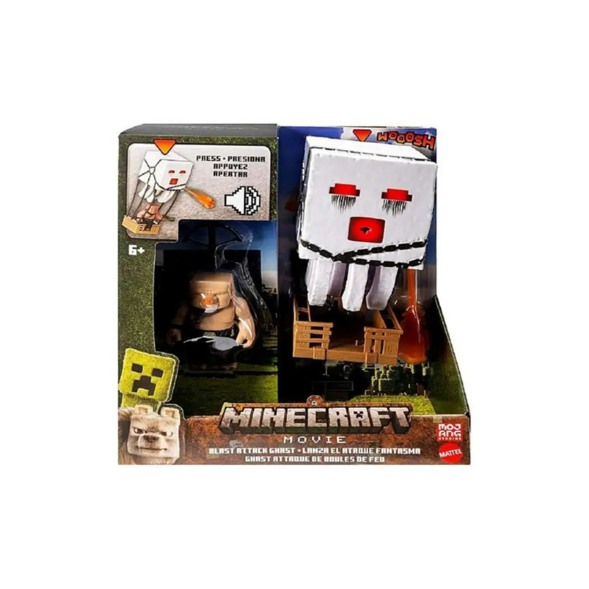 MINECRAFT - Minecraft La Película - Ghast y el ataque fantasma