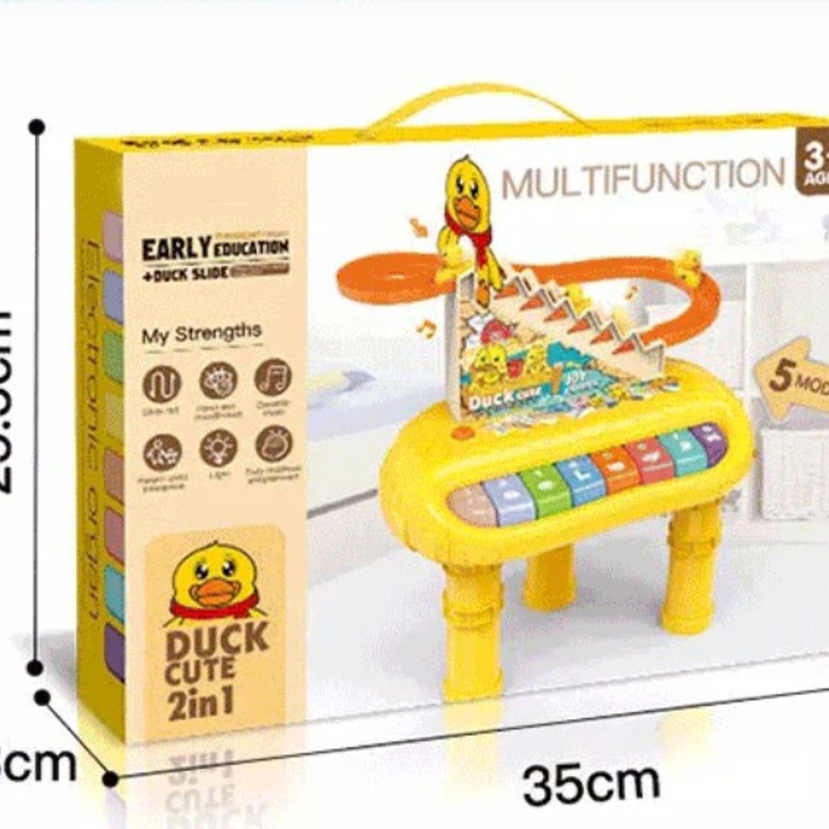 GENERICO - Piano multifuncional 2 en 1