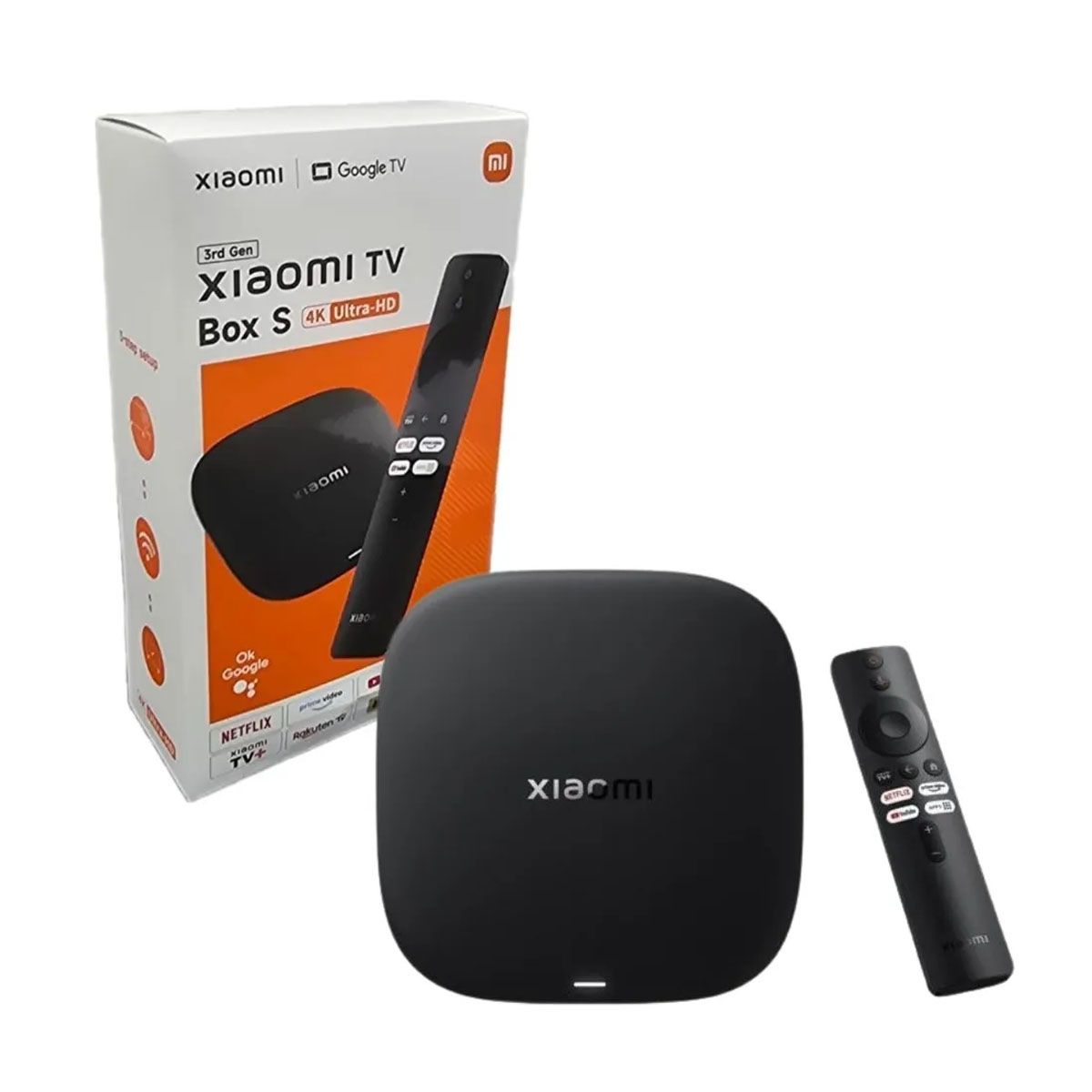 XIAOMI - Xiaomi Mi TV Box S 4K de Tercera Generación 3rd Gen