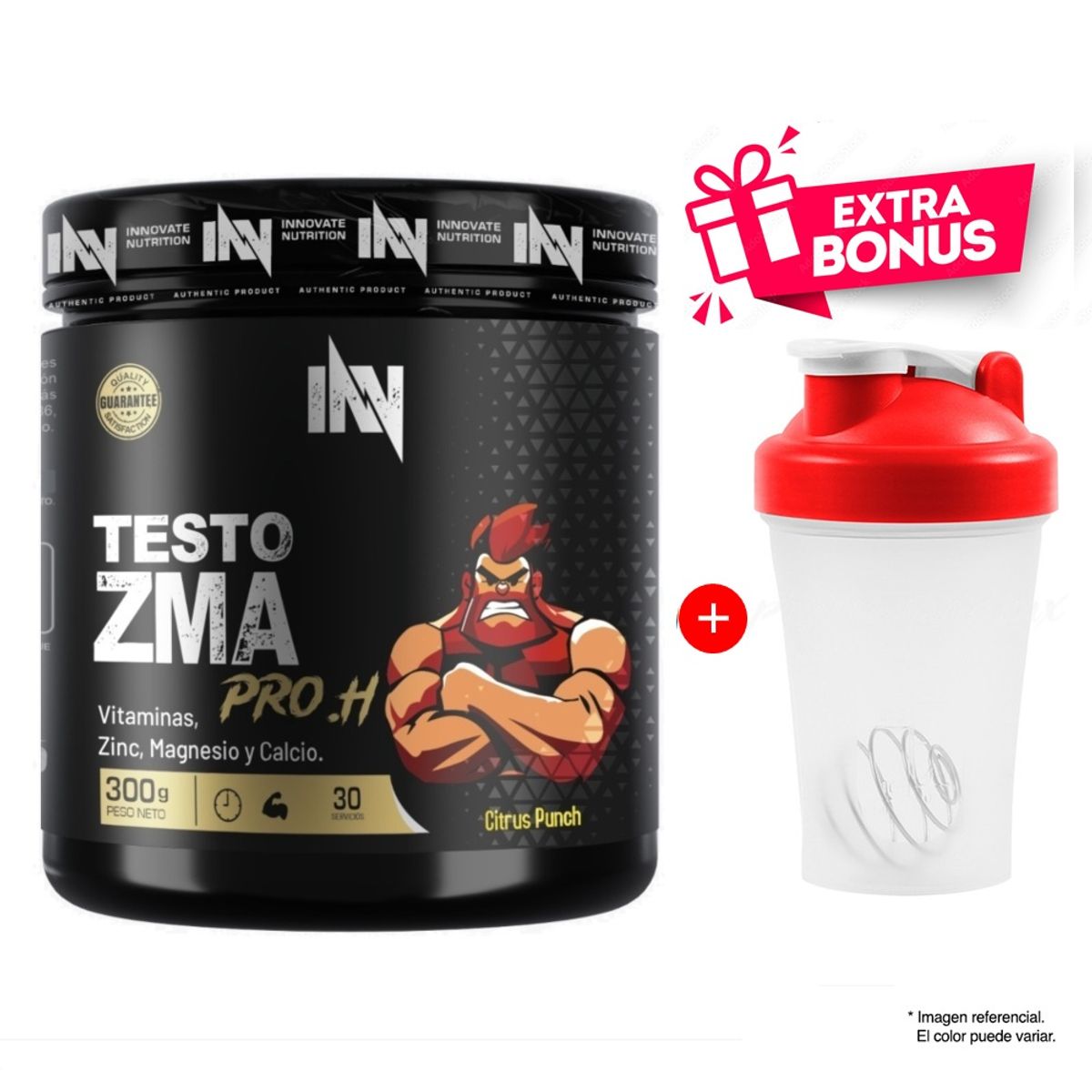 INN INNOVATE NUTRITION - ZMA PRO.H ONE DE 300 G. INNOVATE NUTRITION