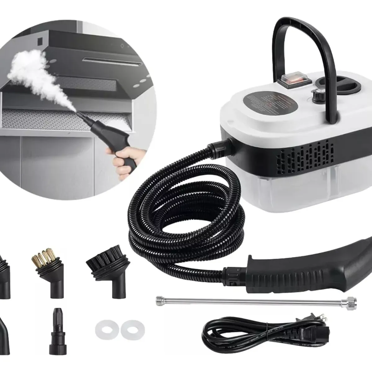 QUICK - Limpiador De Vapor A Presión De Alta Temperatura De 2500w